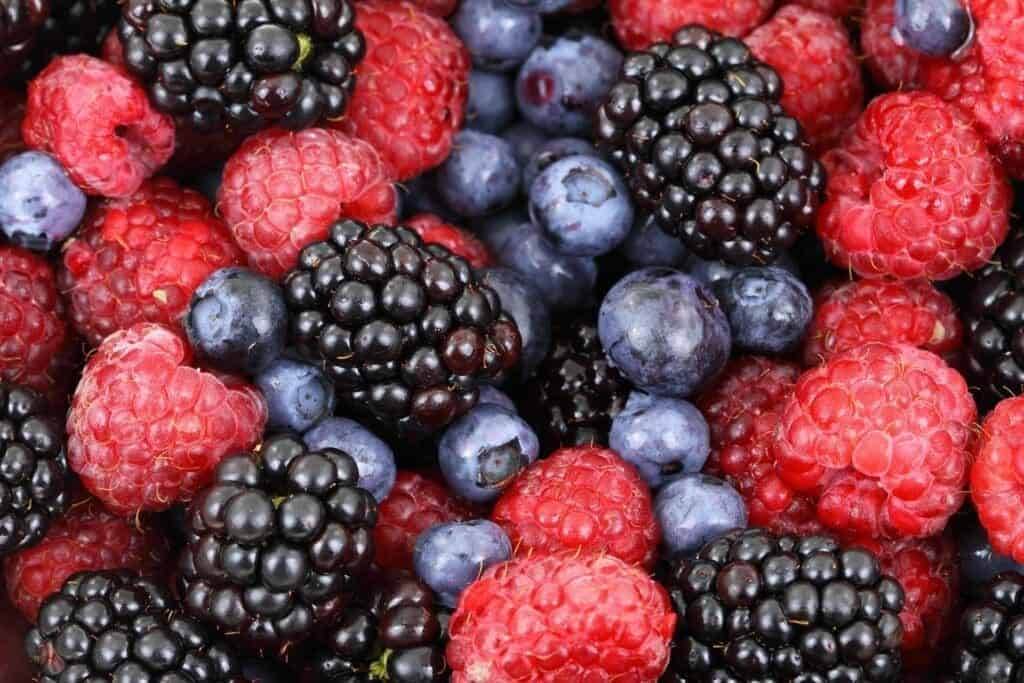 Top natural foods are berries 