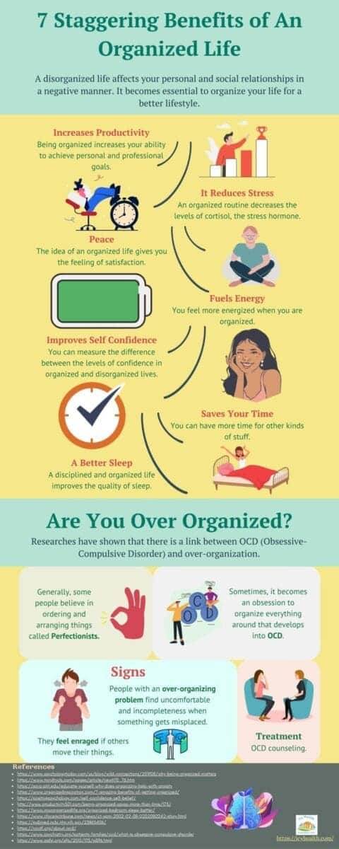 7 Staggering Benefits of An Organized Life