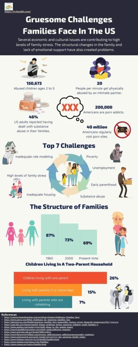 Infographic That Explains The Gruesome Challenges Families Face In The US