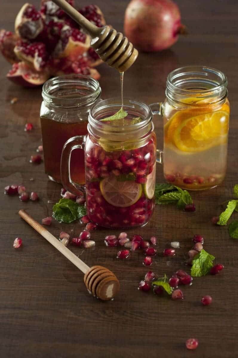 INFUSED WATER RECIPES
