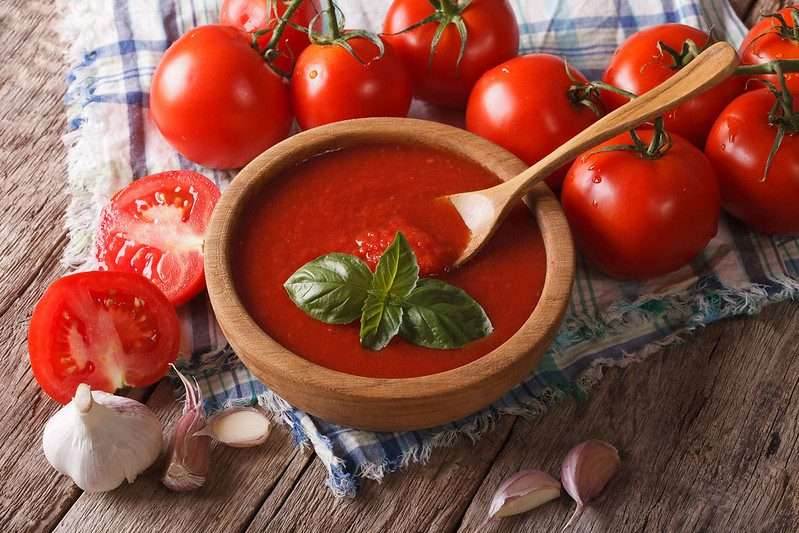 Tomato basil soup
