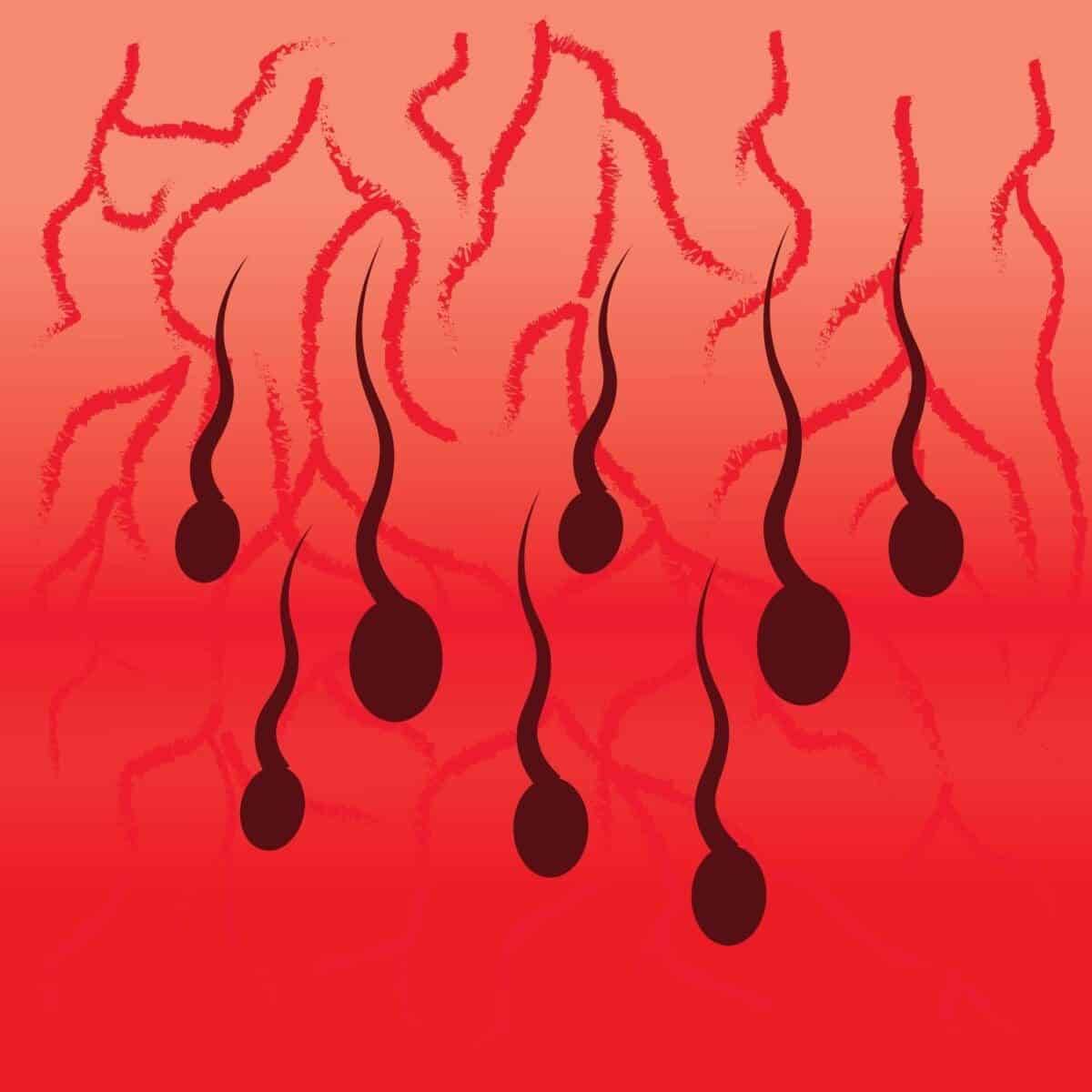 blood in semen causes