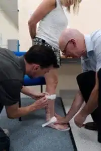A Solution To Sore Ankles After Running 8 foot orthosis