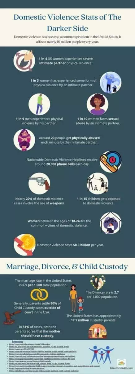 Domestic Violence Stats of The Darker Side